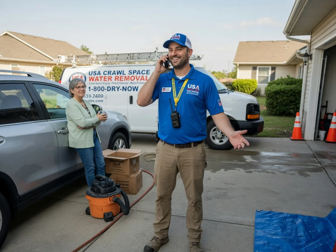 Crawl Space Water Removal Batchtown, IL FAQs